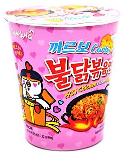 三养【粉色奶油】辣火鸡拉面 (杯面) 80g